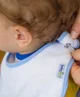 Set 3 bavete din bumbac cu capse BabyJem Boy foto