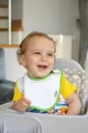 Набор из 3 хлопковых нагрудников со скобами BabyJem Girl foto