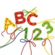 Игра Quercetti Lacing ABC+123