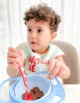 Многофункциональная миска с крышкой и вращением на 360 градусов BabyJem Amazing Bowl Blue