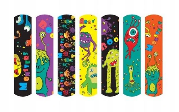 Пластыри Matopat Monsters, 12 шт.
