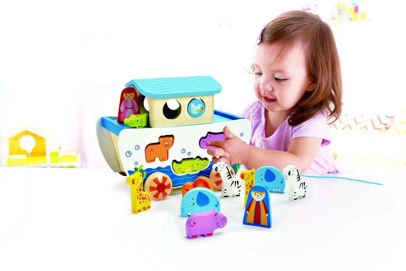 Игрушка Hape Ноев ковчег foto
