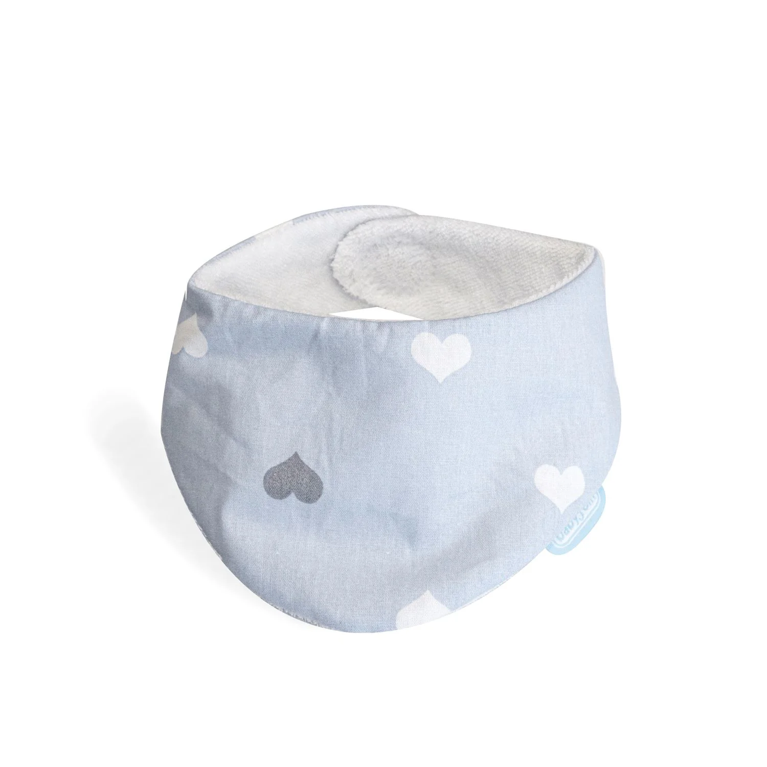 Двусторонний нагрудник BabyJem Blue