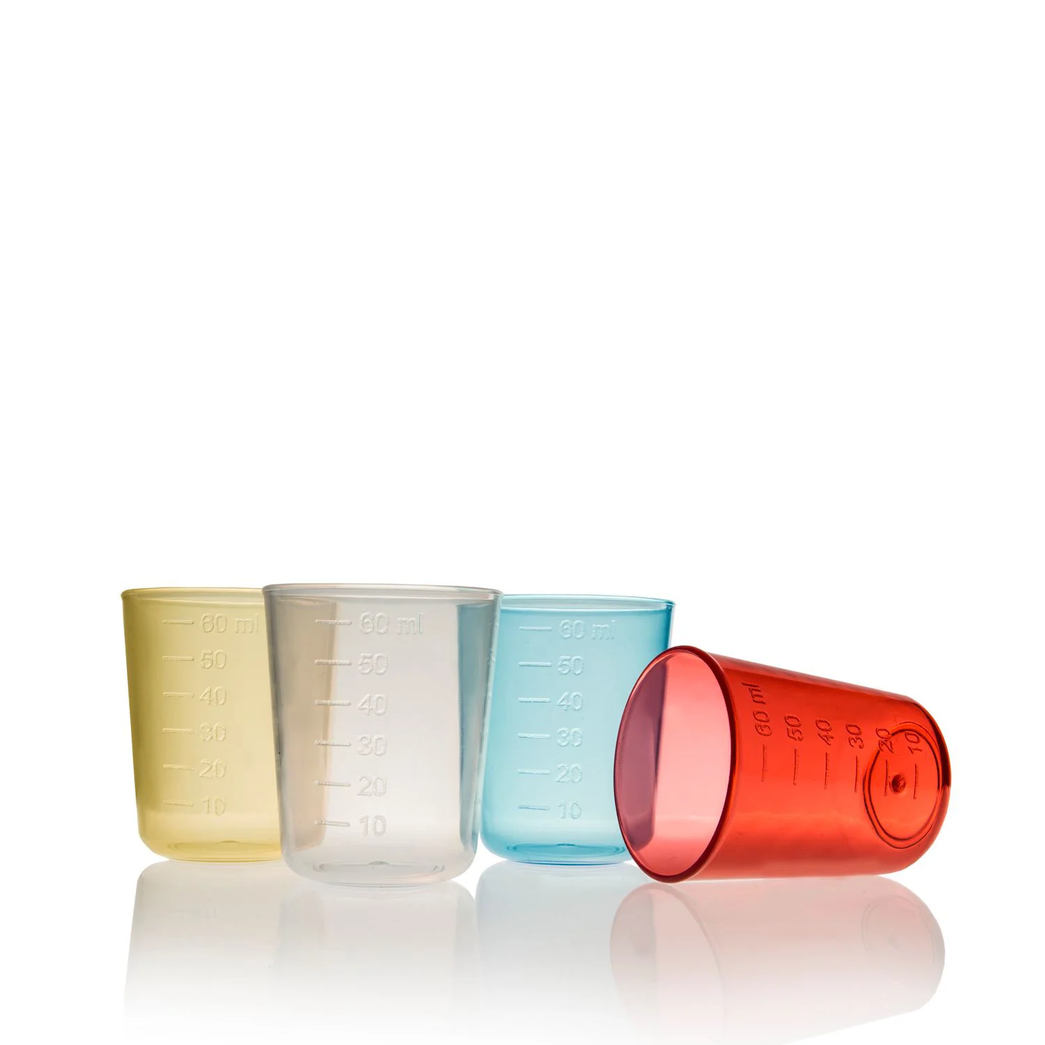 Набор из 4 чашек BabyJem My First Cup Rainbow