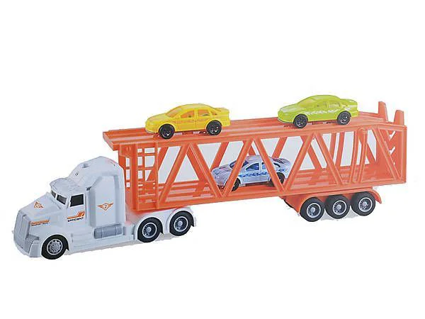 Jucarie Wenyi Transport Truck, cu lumina si sunet, 1:50 foto