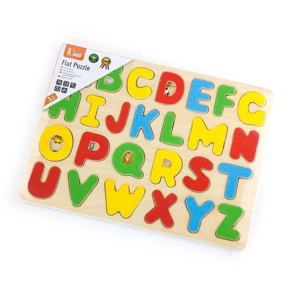 Puzzle de lemn Viga Toys ABC foto