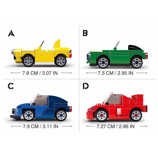 Set de constructie Sluban Builder Cars foto