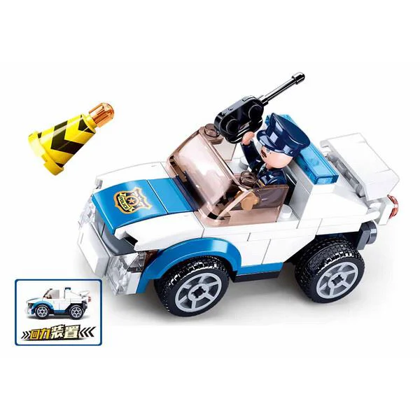 Constructor cu inertie Sluban Masina de politie foto