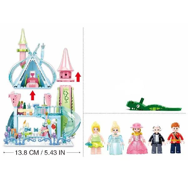 Constructor Sluban Fairy Tales of Winter Castel foto