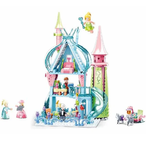 Constructor Sluban Fairy Tales of Winter Castel foto