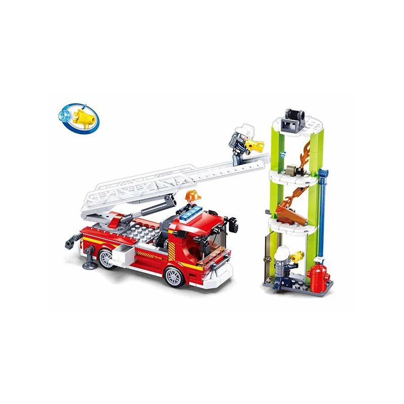 Constructor Sluban Fire Motor, 343 piese foto