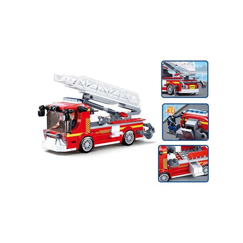 Constructor Sluban Fire Motor, 343 piese foto