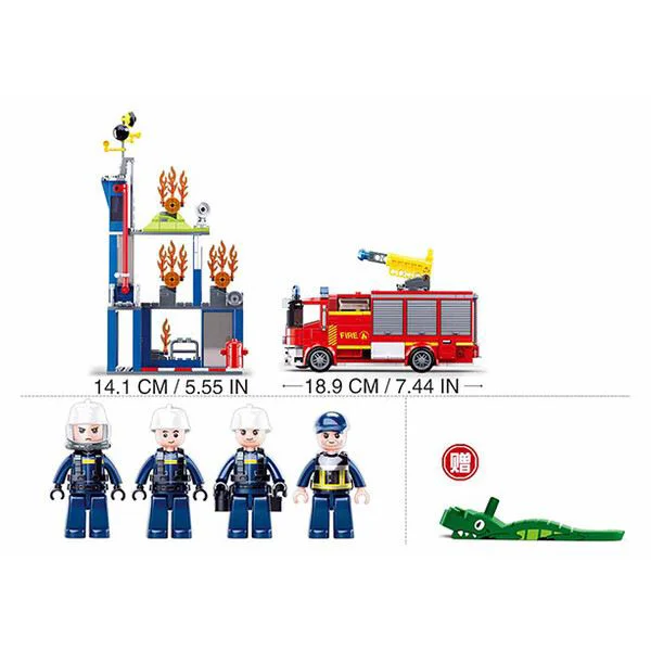 Constructor Sluban Fire Centrul de antrenament de lupta