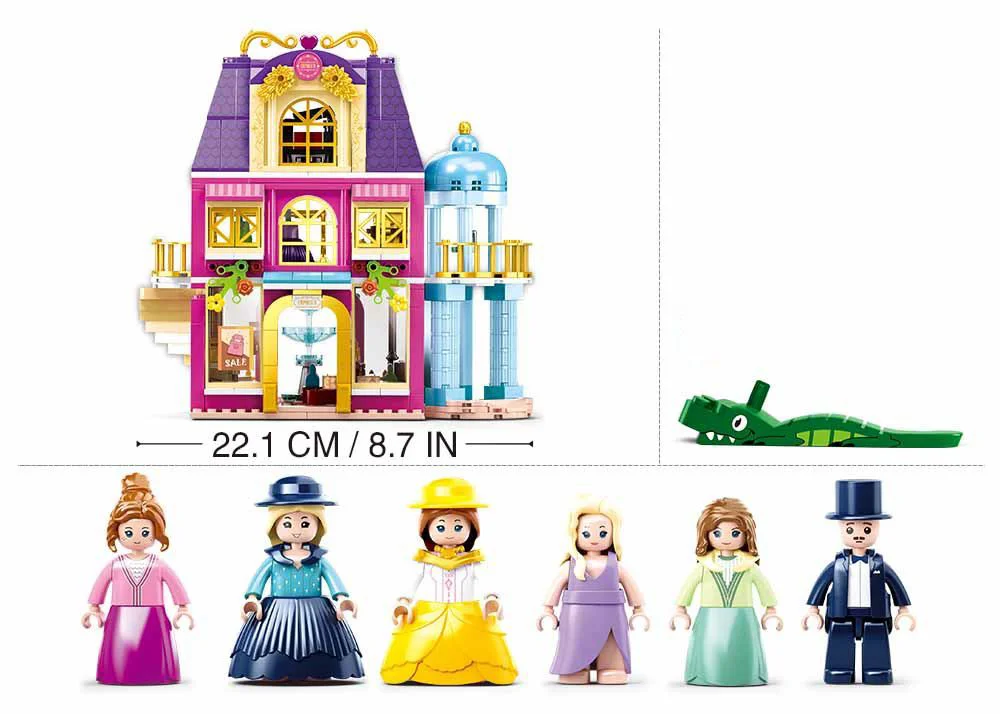 Constructor Sluban Girl's Dream Magazin universal foto