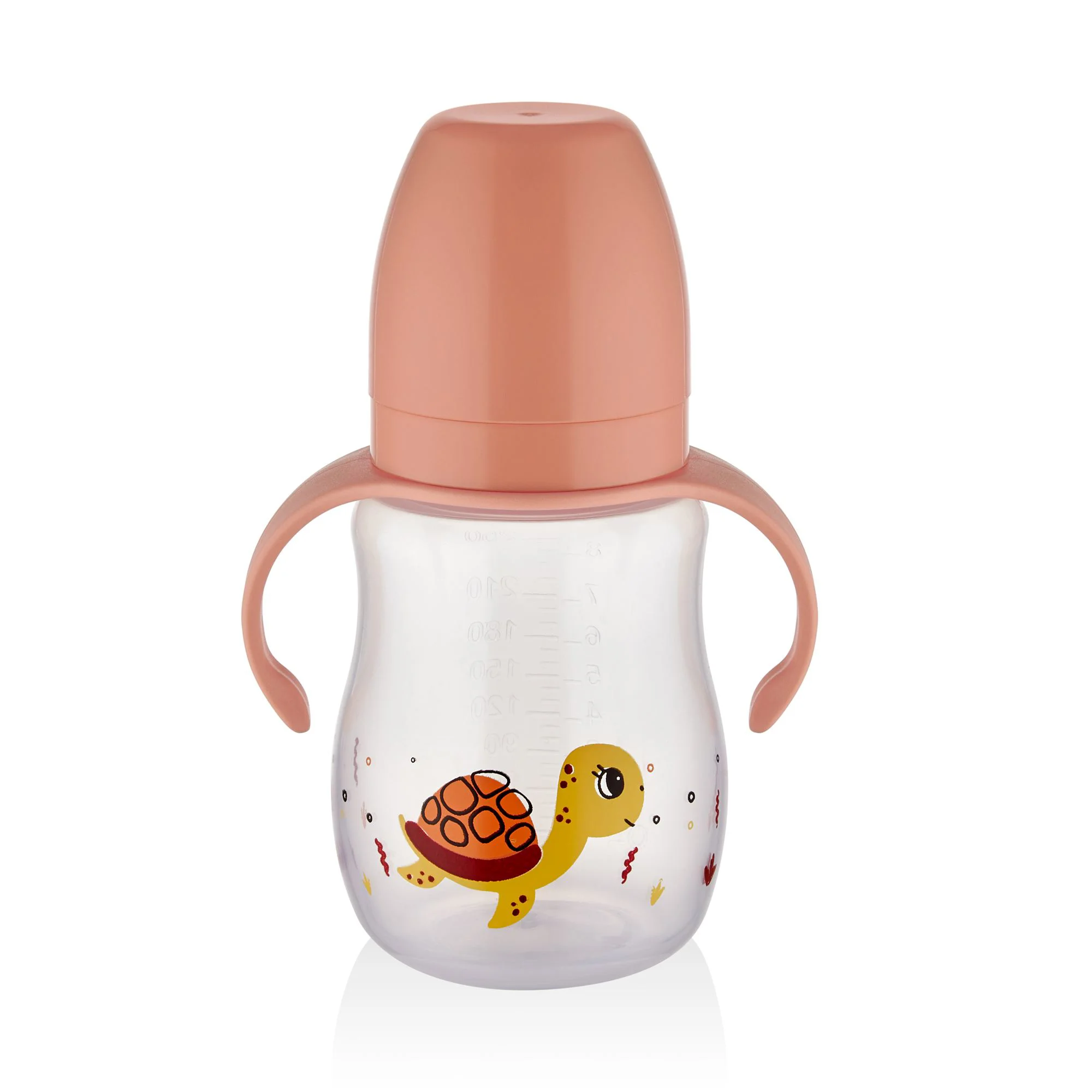 Поильник с силиконовой соской BabyJem Orange, 250 мл foto