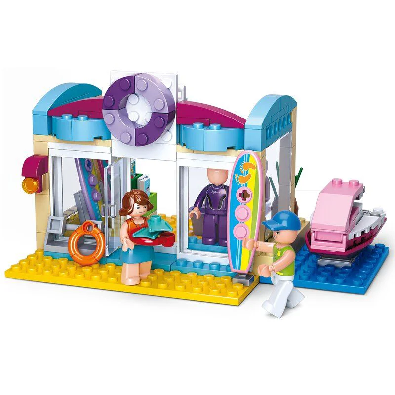 Constructor Sluban Girl's Dream Magazin de pe plaja foto