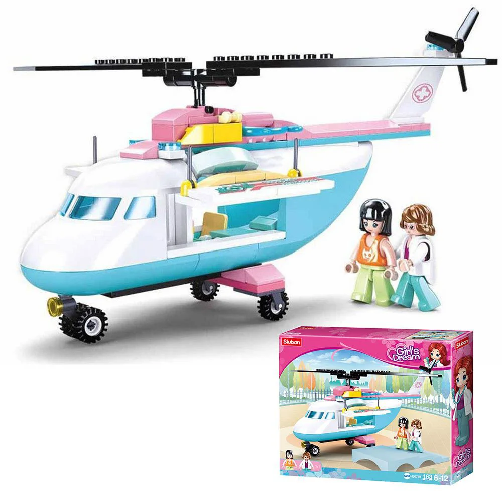 Constructor Sluban Girl's Dream Elicopter