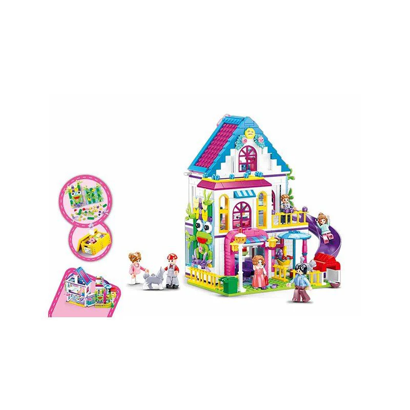 Конструктор Sluban Girl's Dream Вилла, 730 шт. foto