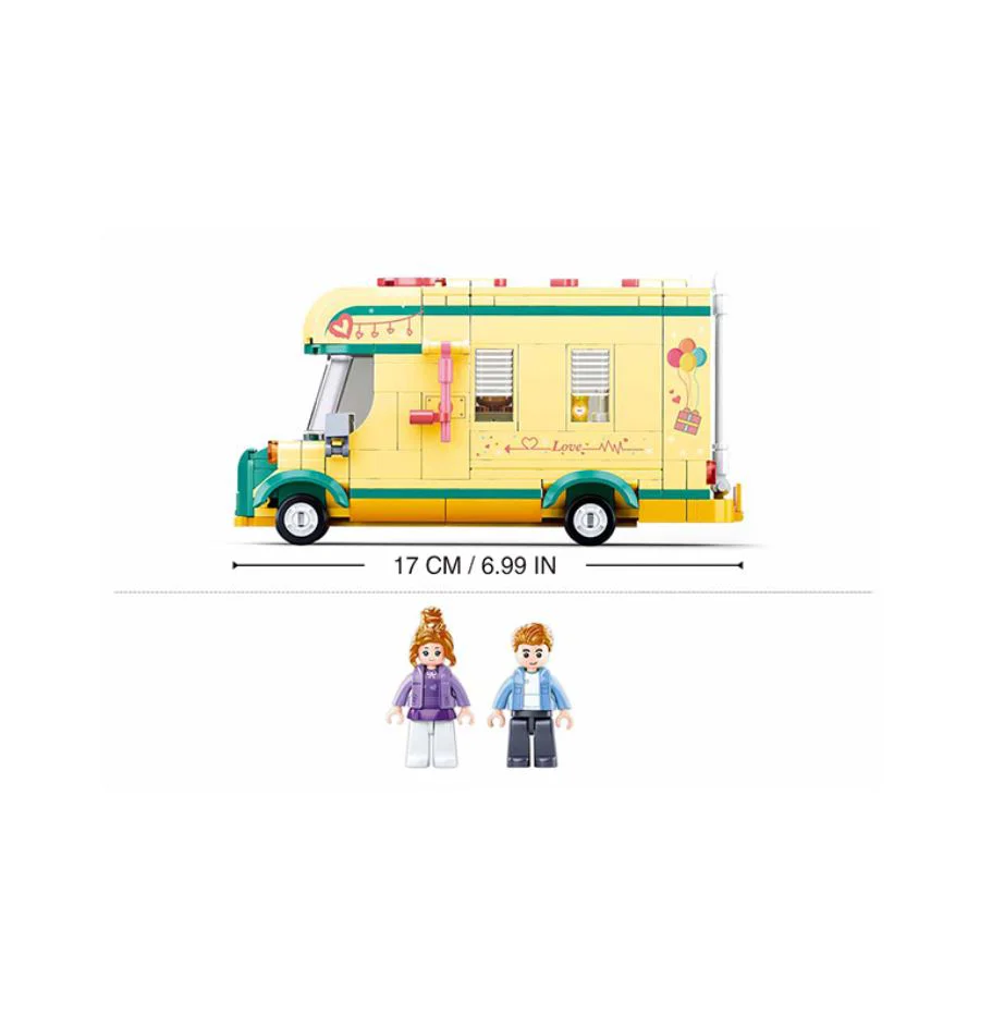 Constructor Sluban Girls Dream Camper foto
