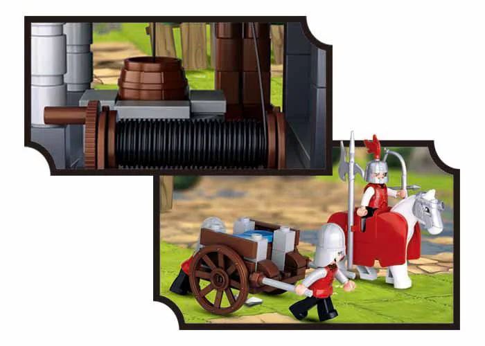 Constructor Sluban Legend Warriors Water Transportation foto
