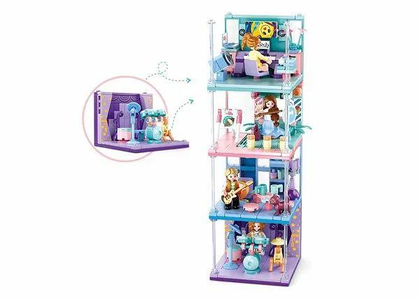 Constructor Sluban Mini Handcraft Instrumente foto
