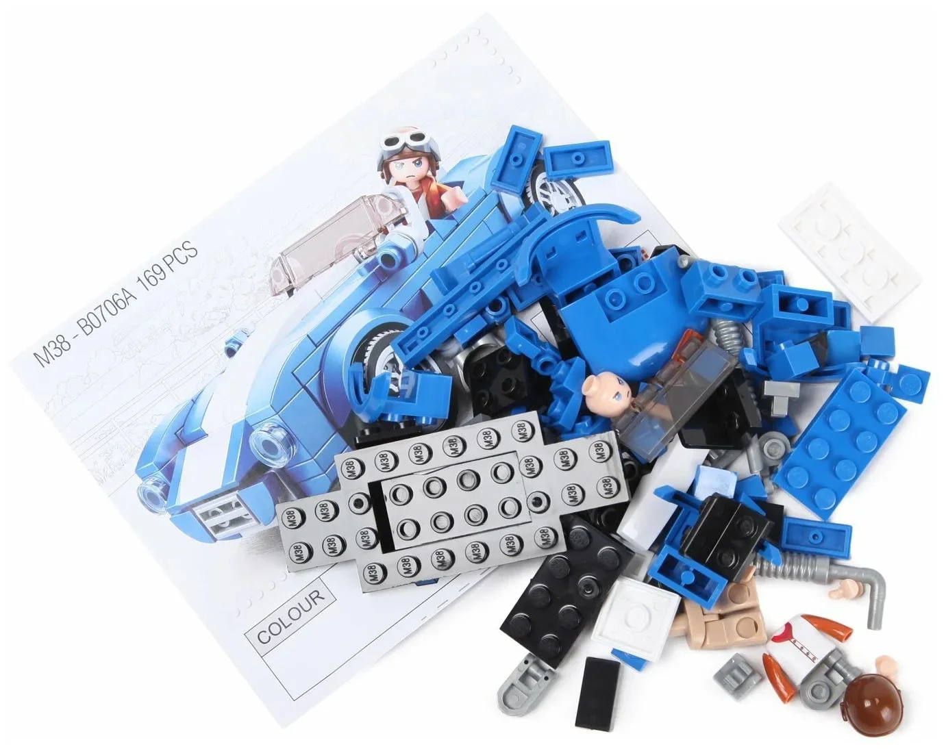 Constructor Sluban Bricks Cobra GT 40 foto