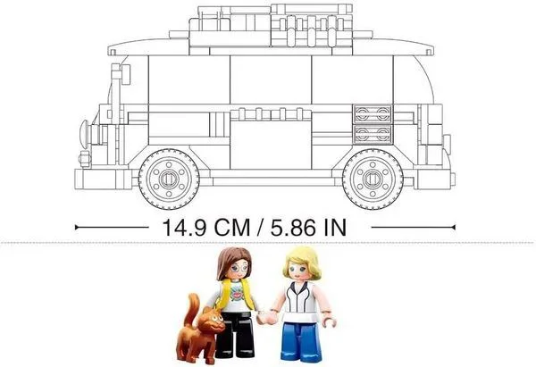 Constructor Sluban Bricks Masina T1 foto