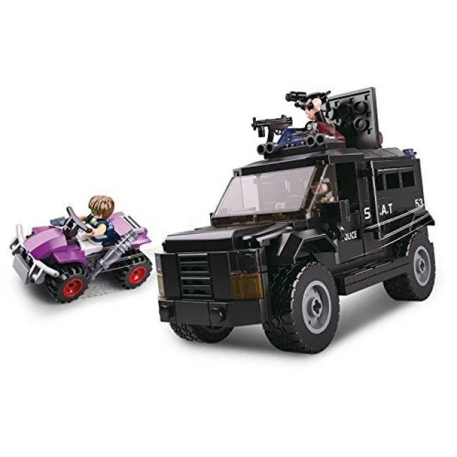 Constructor Sluban Police Vehicul blindat de asalt foto