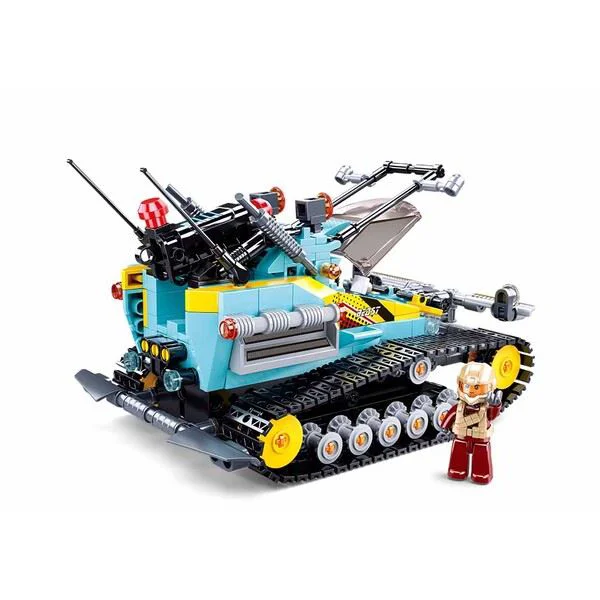Constructor Sluban Powerbricks Masina-spion Scorpion, cu radio control foto