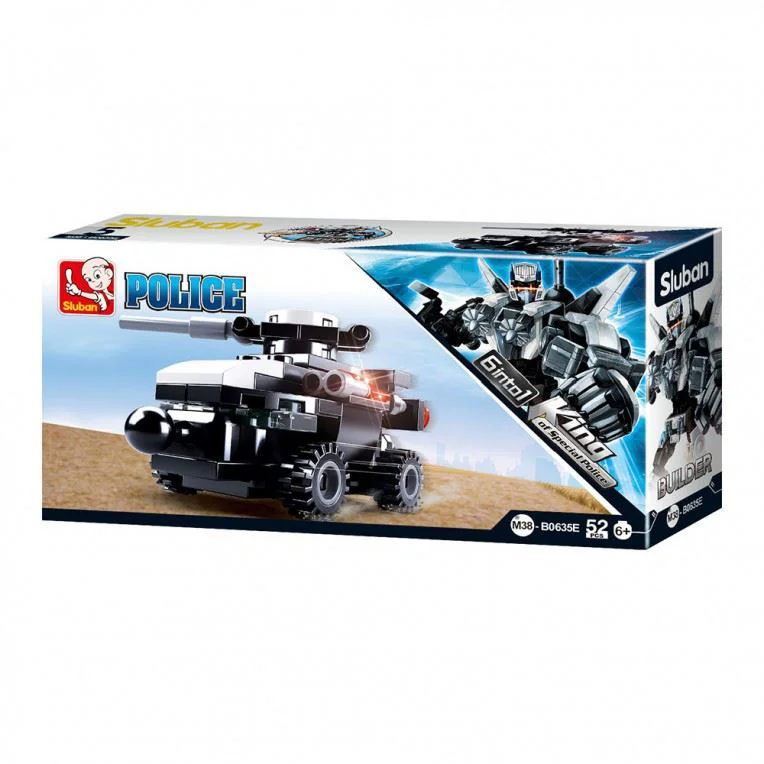 Constructor Sluban Special Politia 6 in 1 foto