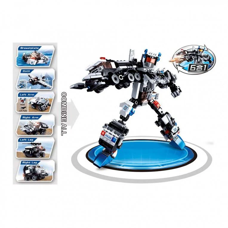 Constructor Sluban Special Politia 6 in 1 foto