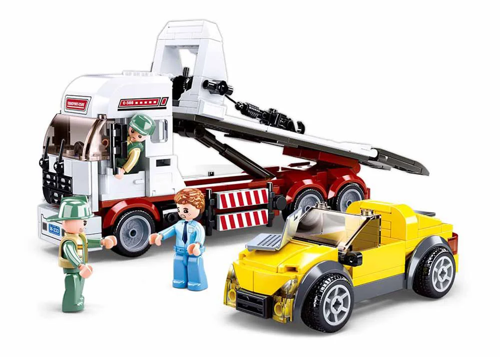 Constructor Sluban Town Remorca auto foto