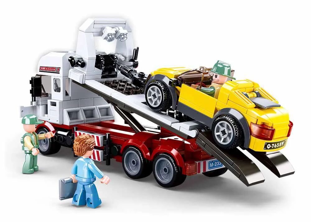 Constructor Sluban Town Remorca auto foto