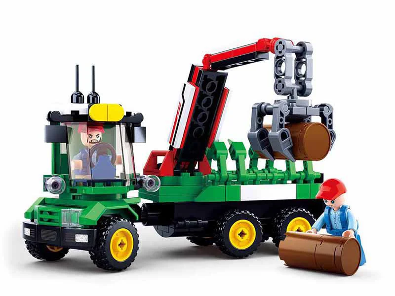Constructor Sluban Town Remorca pentru busteni foto