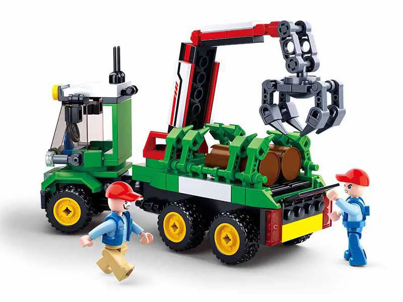 Constructor Sluban Town Remorca pentru busteni foto