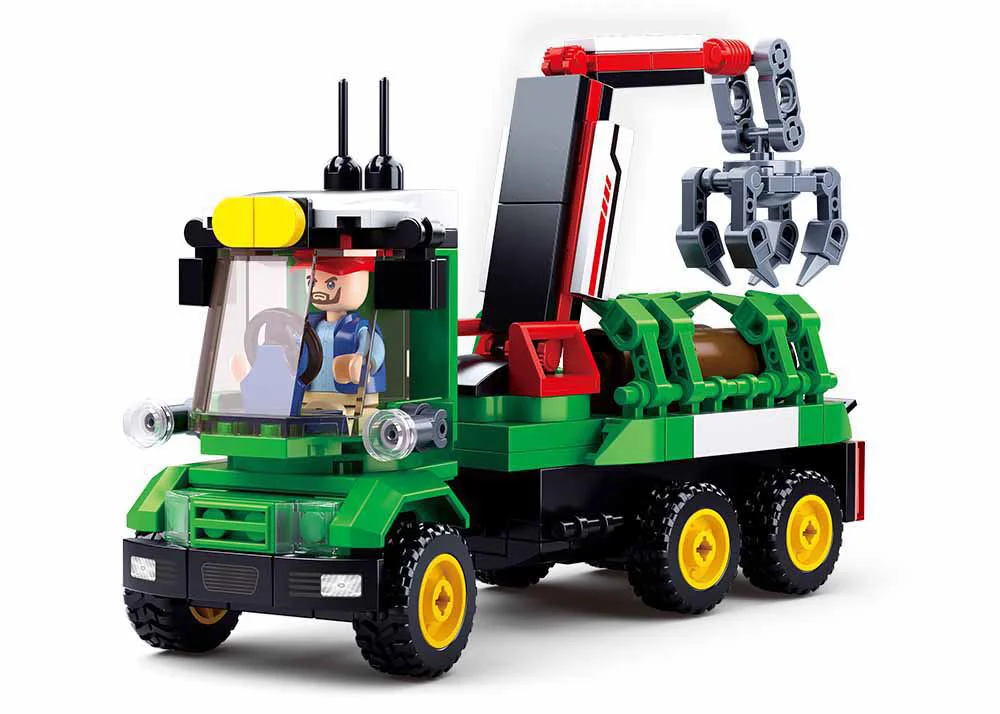 Constructor Sluban Town Remorca pentru busteni foto