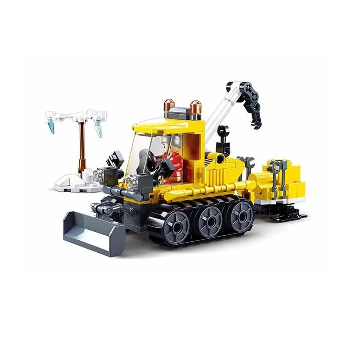 Constructor Sluban Town Vehicul de curatire al zapezii foto