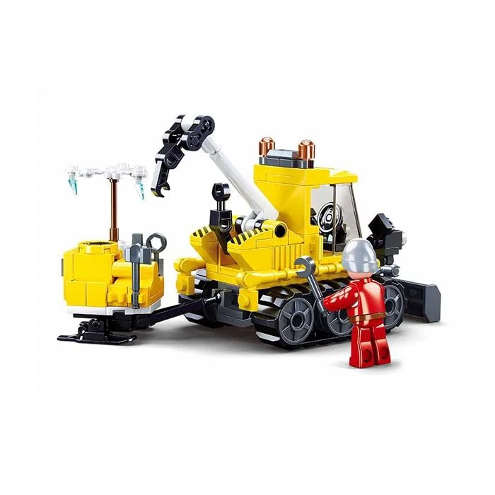 Constructor Sluban Town Vehicul de curatire al zapezii foto