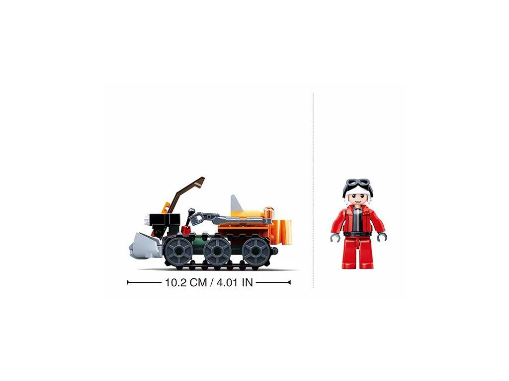 Constructor Sluban Town Snowfield Rescue Snowplough foto