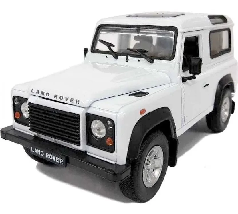 Masina din metal WELLY Land Rover Defender, 1:24