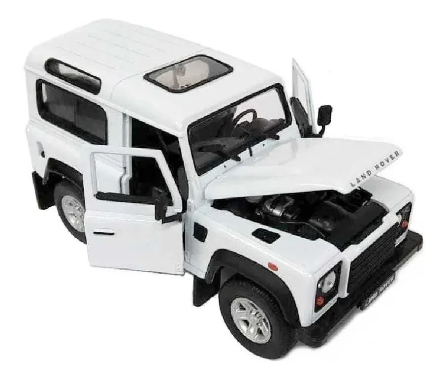 Металлическая машина WELLY Land Rover Defender, 1:24