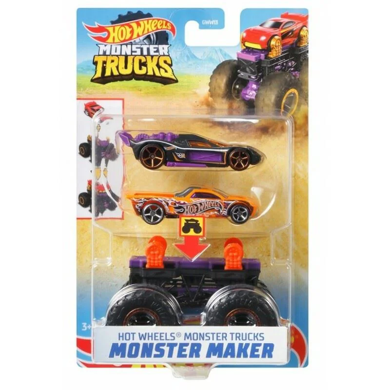 Set Hot Wheels Creatorul Monstrilor, 2 masini foto