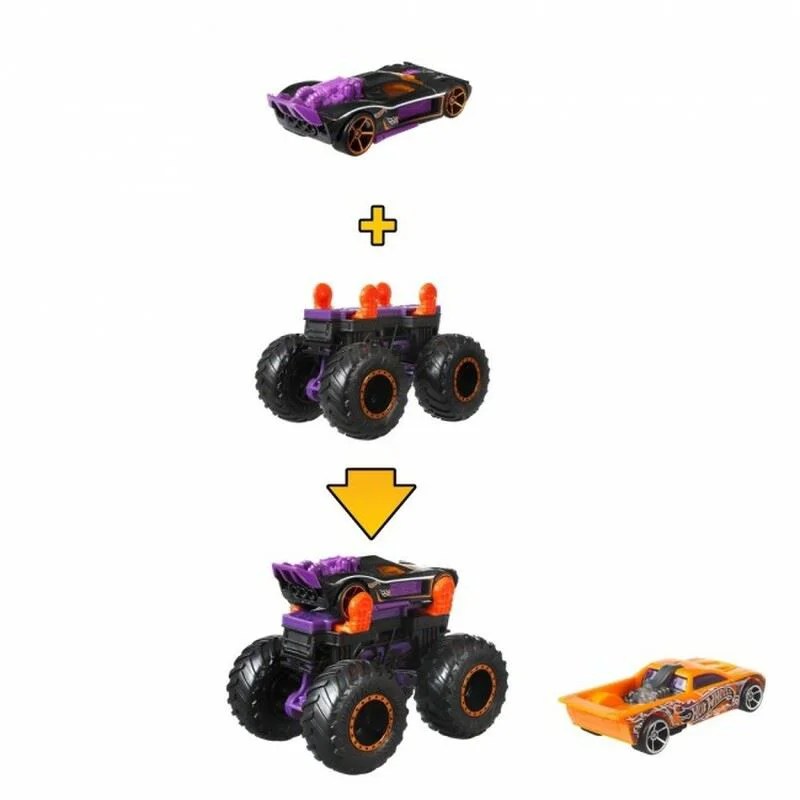Set Hot Wheels Creatorul Monstrilor, 2 masini foto
