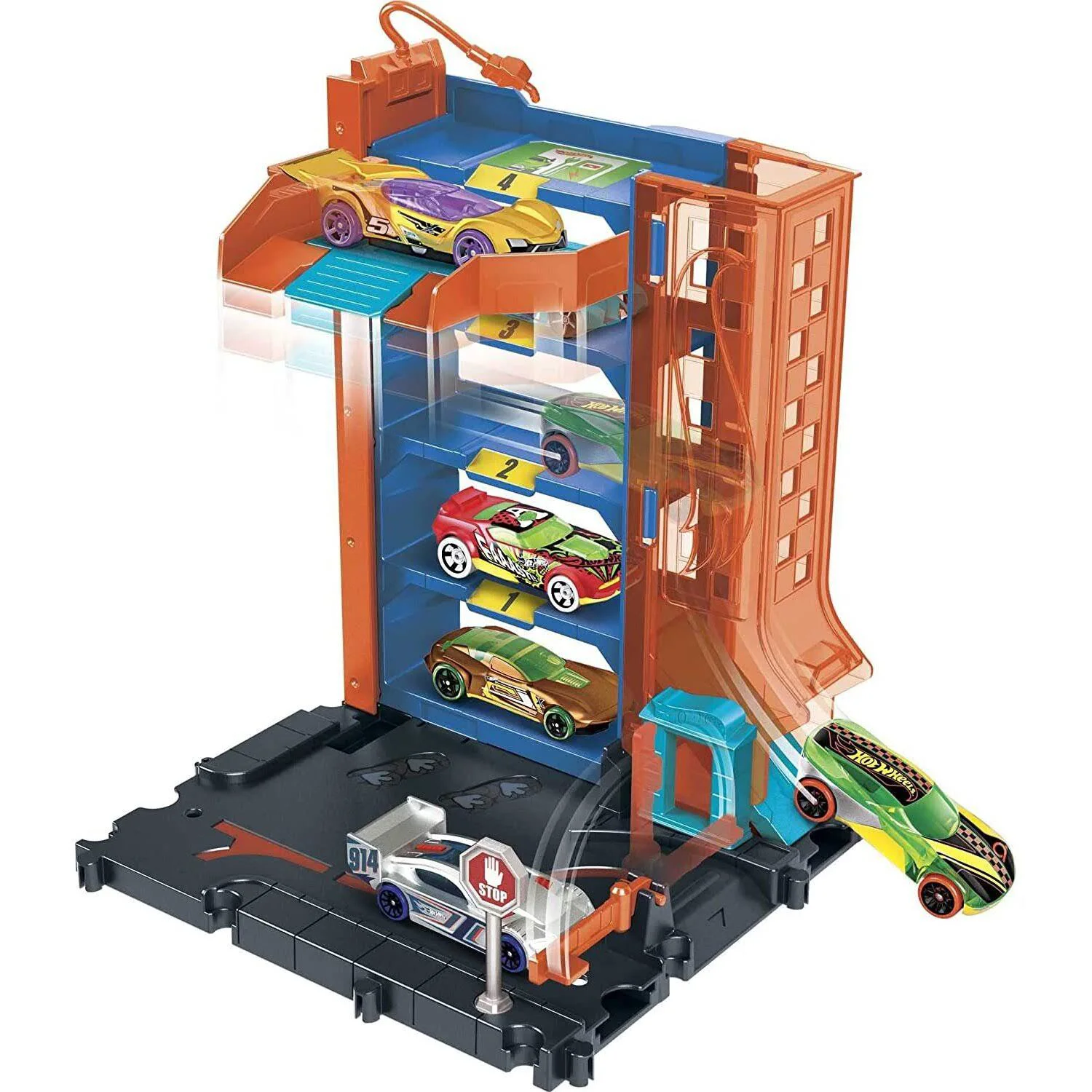 Joc Hot Wheels Parcare in centrul orasului foto