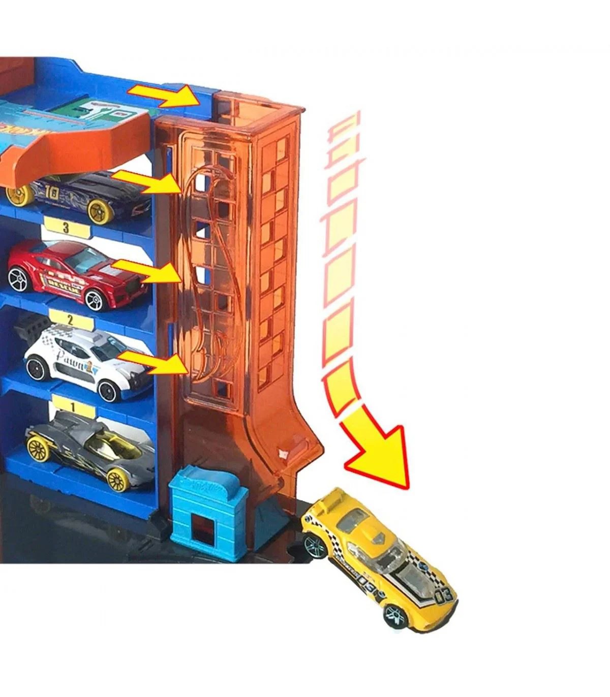 Игра Hot Wheels Парковка в центре города