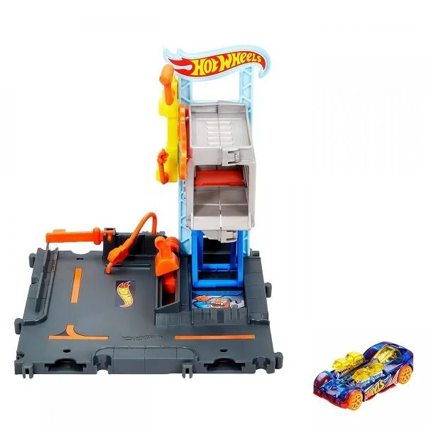 Set de joaca Hot Wheels City Statia de reparatii din centrul orasului foto