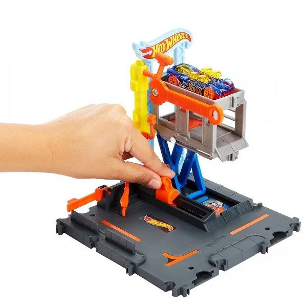 Set de joaca Hot Wheels City Statia de reparatii din centrul orasului foto