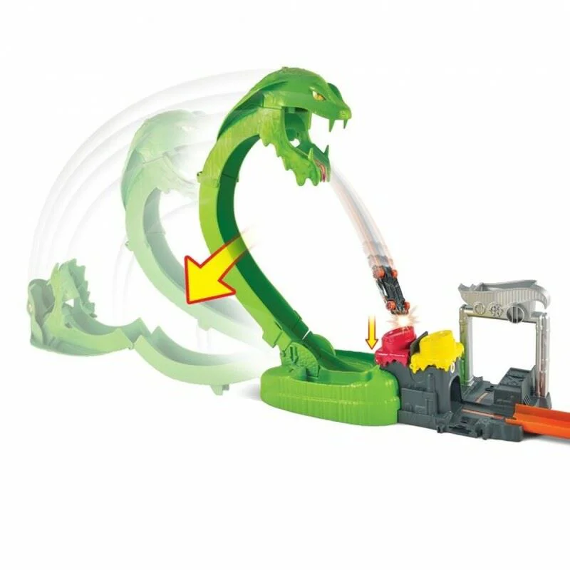 Set de joaca Hot Wheels Lovitura toxica a sarpelui foto