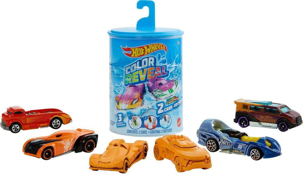 Set din 2 masini Hot Wheels Transformarea culorii foto