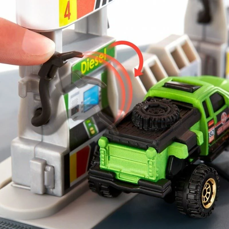 Set de joaca Hot Wheels Matchbox Benzinarie foto